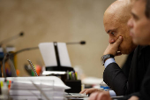 Alexandre de Moraes em sessão do Supremo