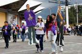 Closing campaign event for Ecuador's President and presidential candidate for reelection, Daniel Noboa, in Quito