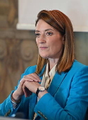 European Parliament President Metsola visits Italy