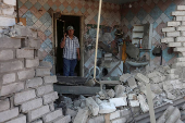 Aftermath of Russian missile and drone attack in Kramatorsk