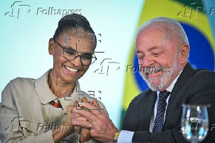 Lula da Silva y Marina Silva refuerzan agenda ambiental en Brasilia
