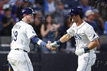 MLB: Texas Rangers at Tampa Bay Rays