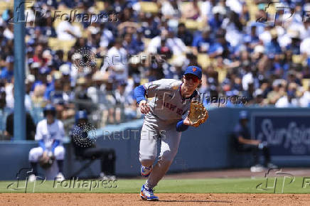 MLB: New York Mets at Los Angeles Dodgers
