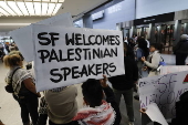 Protest erupts after US detains Palestinian visitors at San Francisco Airport