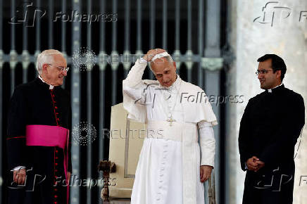 Pope Leo XIV holds general audience in St. Peter's Square, at the Vatican