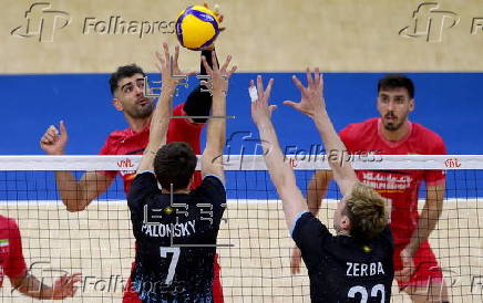 FIVB Volleyball Men's Nations League - Argentina vs Iran
