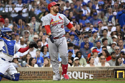 MLB: St. Louis Cardinals at Chicago Cubs
