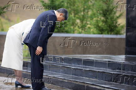 Japanese Emperor Naruhito and Empress Masako visit Mongolia