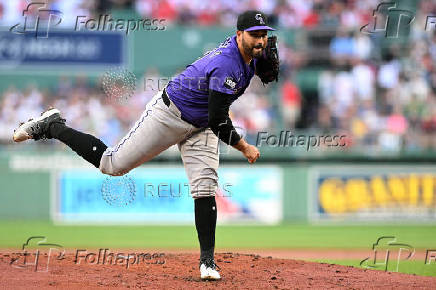 MLB: Colorado Rockies at Boston Red Sox