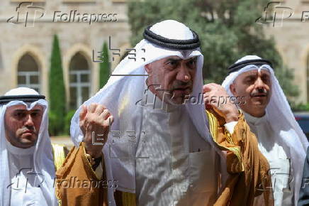 Kuwaiti Interior Minister Sheikh Fahad Yousef Al-Sabah visits Lebanon