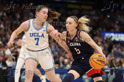 NCAA Womens Basketball: Final Four National Semifinal-Connecticut at UCLA