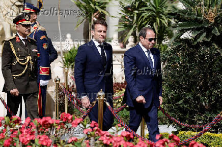 French President Emmanuel Macron visits Egypt