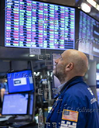 New York Stock Exchange following US Tariffs implementation