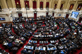 Parliamentary committee investigates cryptocurrency scandal involving Argentina's President Milei,  in Buenos Aires
