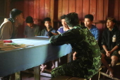 Myanmar prisoners of war held in rebel camp