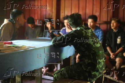 Myanmar prisoners of war held in rebel camp