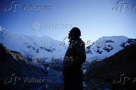 Peruvian farmer Saul Luciano Lliuya, who is suing German energy utility RWE