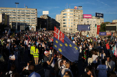 Anti-government protest in Belgrade