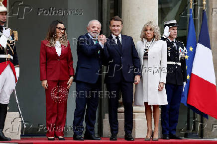 Brazilian President Lula on state visit to France