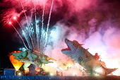 Annual Great Dragon Show begins in Krakow