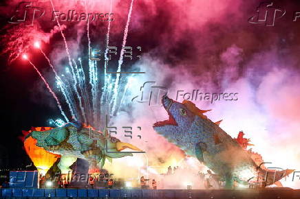 Annual Great Dragon Show begins in Krakow