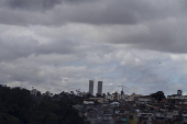 Céu nublado em São Paulo