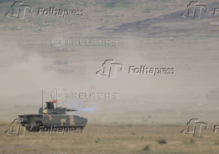 'Saber Guardian 2025' military exercise at the Zero Point military training range