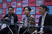 Entrevista Coletiva de imprensa de Takumi Tsutsui e Takumi Hashimoto