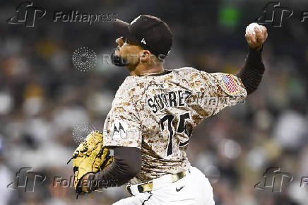 MLB: Texas Rangers at San Diego Padres
