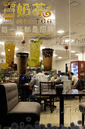 Interior do Restaurante Chinês Xiang Man Yuan em São Paulo