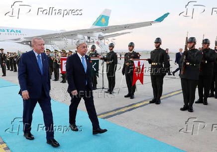 Kazakh President Kassym-Jomart Tokayev visits Turkey