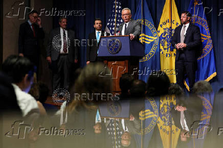 Conference to announce actions on the opioid 7-OH compound at the Department of Health and Human Services in Washington