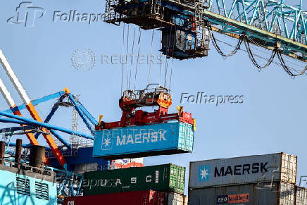 Container Terminal in Bremerhaven