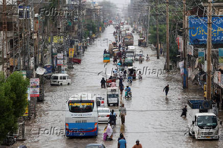 Water levels rise as monsoon rains hit Sialkot