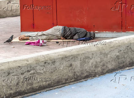 Morador em situação de rua