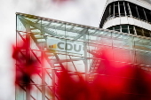 German government coalition talks in Berlin