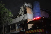 Incêndio na PUC-PR  em Curitiba