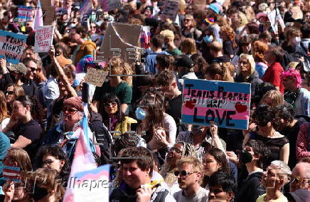 Trans Liberation emergency demonstration in London