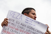 Ato por Justiça a Bruna Oliveira na EACH-USP