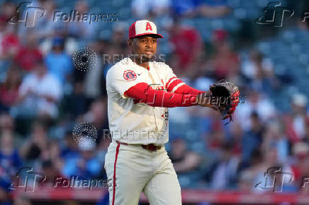 MLB: Toronto Blue Jays at Los Angeles Angels