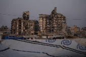 Internally displaced Palestinians from the northern Gaza Strip