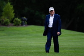 US President Donald Trump Returns to the White House on Memorial Day Weekend