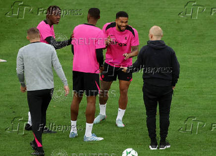 Conference League - Final - Chelsea Training