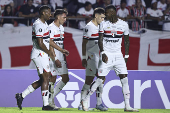 Partida entre são paulo e talleres pela copa libertadores 2025.