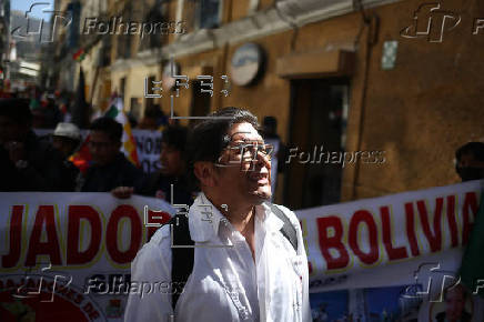 Comerciantes bolivianos protestan contra la 