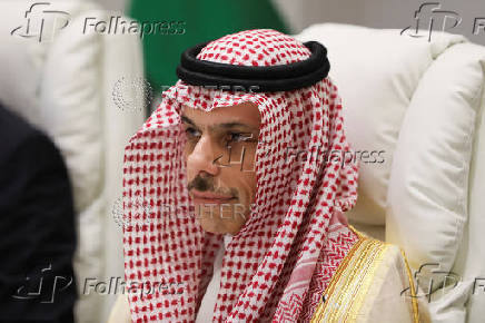 Members of the Ministerial Committee Assigned by the Joint Extraordinary Arab-Islamic Summit on Gaza meet, in Amman