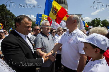 Family March in Moldova