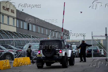 Delaney Hall ICE detention center in Newark, New Jersey