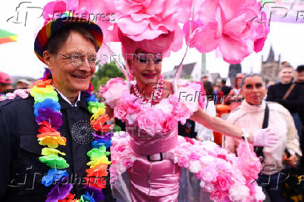 Christopher Street Day Pride parade (CSD), in Cologne