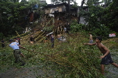 Storm wipha causes floods in Philipines